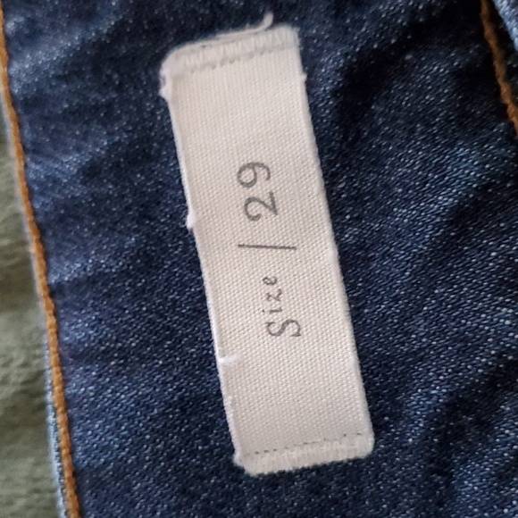 DENIM PILCRO ANTHROPOLOGIE JEANS CROPPED ANKLE SIZE 29 - Picture 10 of 11